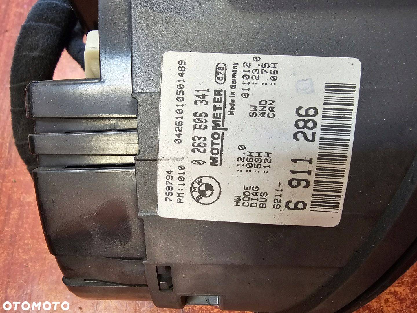LICZNIK ZEGARY BMW E46 1.9B 8V LIFT 6911286 - 5
