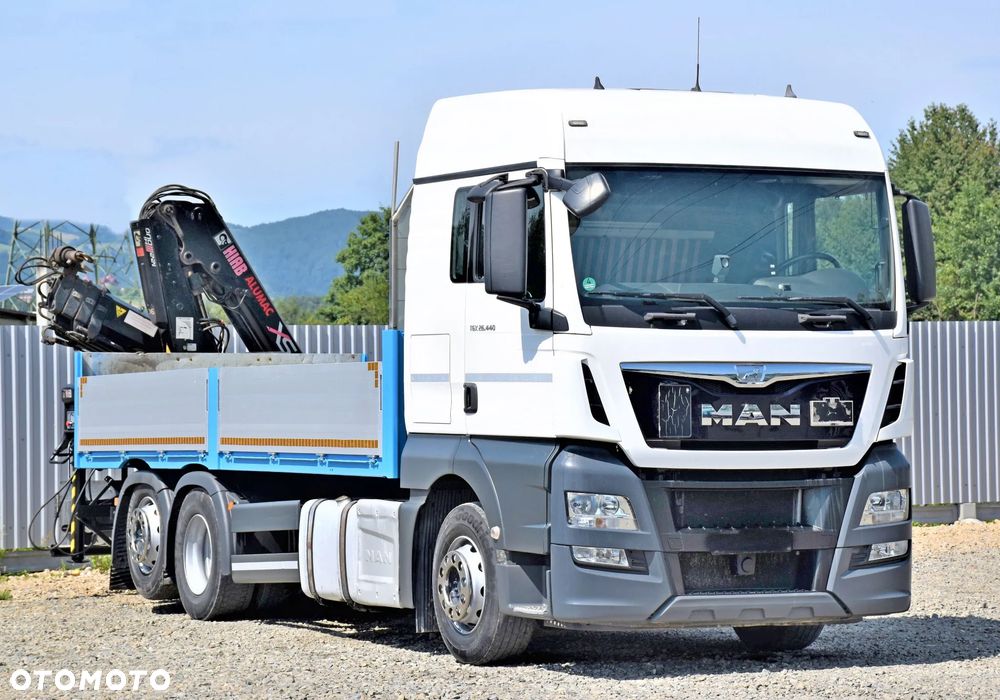 MAN TGX 26.440 * SKRZYNIA 6,20 m * HIAB 122 HIDUO + PILOT - 4