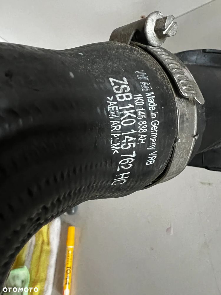 RURA PRZEWÓD INTERCOOLERA VW SKODA AUDI 1K0145762HC 1K0145770AE - 2