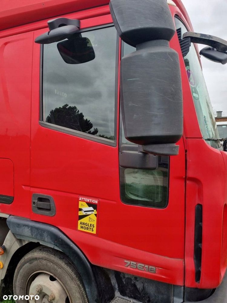 DRZWI PRAWE CZERWONE IVECO EUROCARGO 08-15 rok - 2