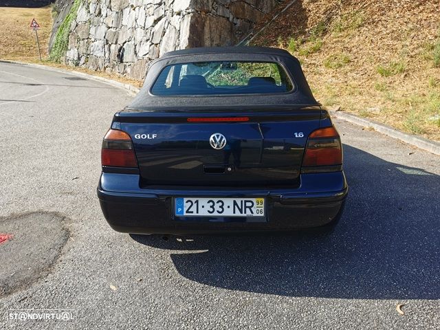 VW Golf Cabriolet 1.6 - 6