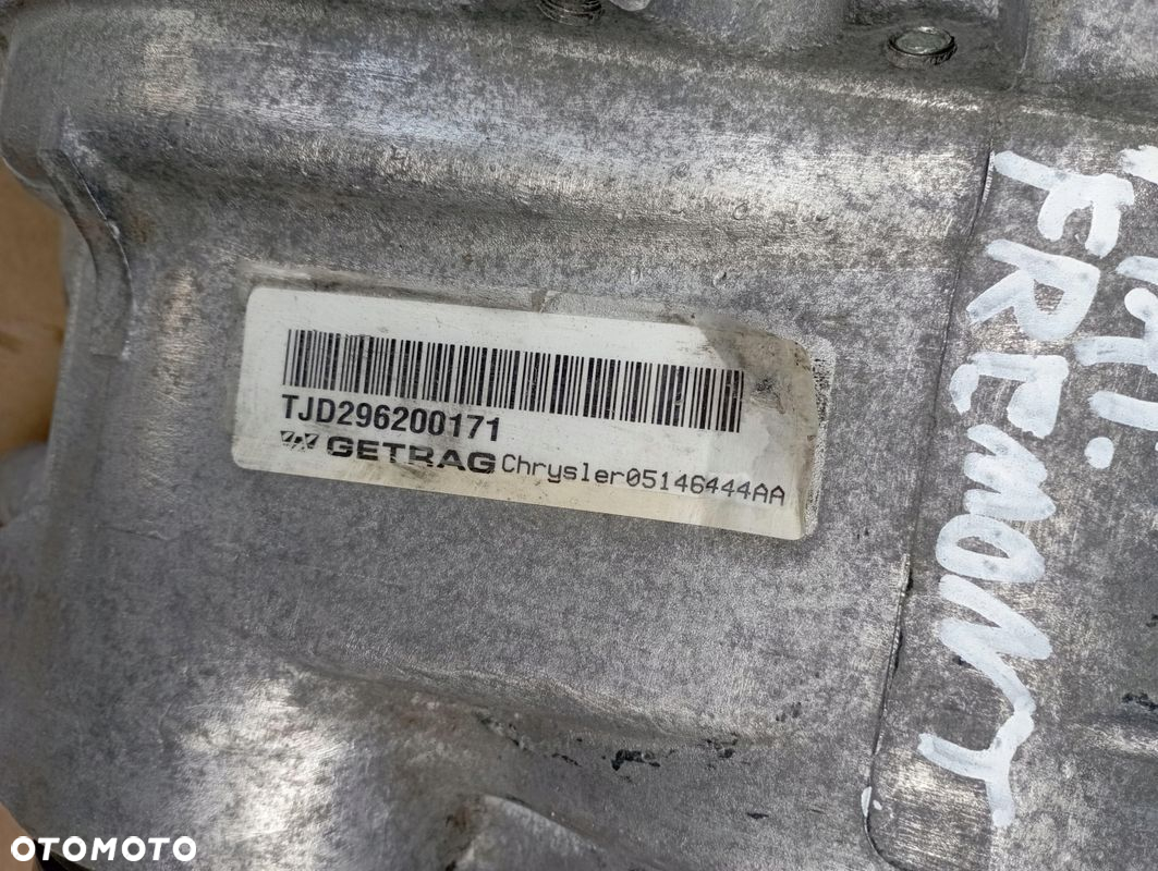 FIAT FREEMONT 2.0 JTD REDUKTOR SKRZYNI MOST PRZÓD TJD296200171 AUTOMAT - 2