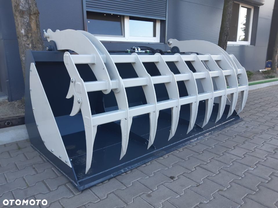 RATY! Łyżko krokodyl, ząb palony, 200 cm, ładowarka JCB, Komatsu, Schaffer, Kramer, JLG, Doosan - 2