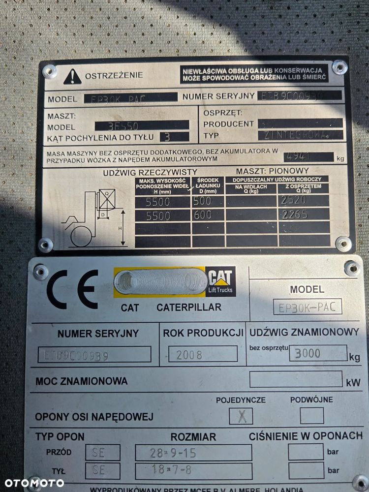 Caterpillar EP30K-PAC - 21