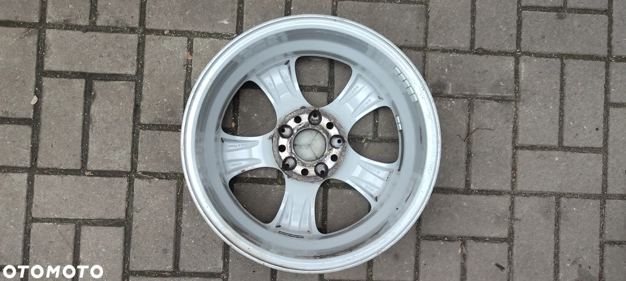 FELGI ALUMINIOWE 1694011002 5x112 6JxX16 CALI ET46 RONAL MERCEDES A KLASA 4 SZTUKI KOMPLET - 5