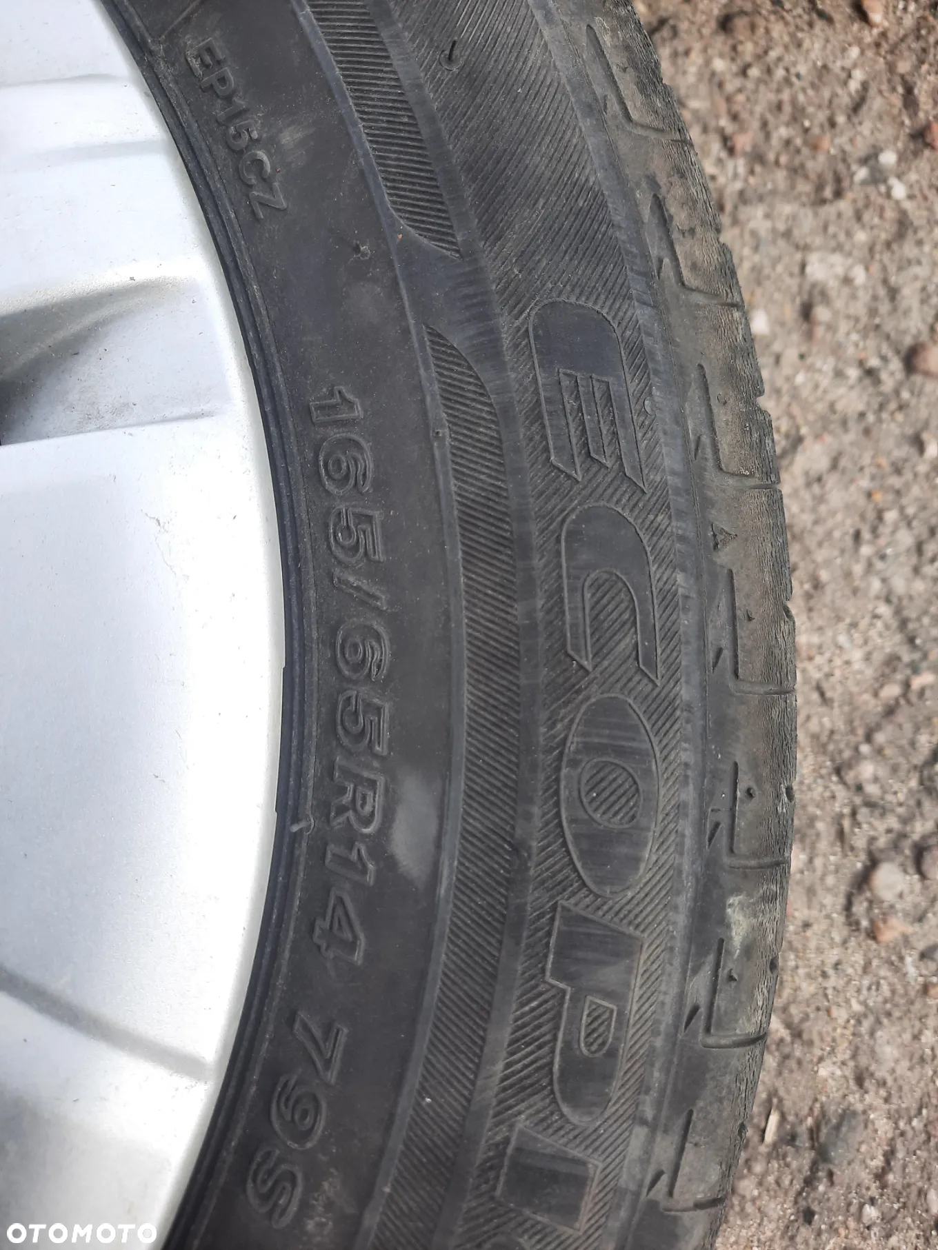Koła 14 Mitsubishi 4x100 opony Semperit 165/65R 14 letnie - 7