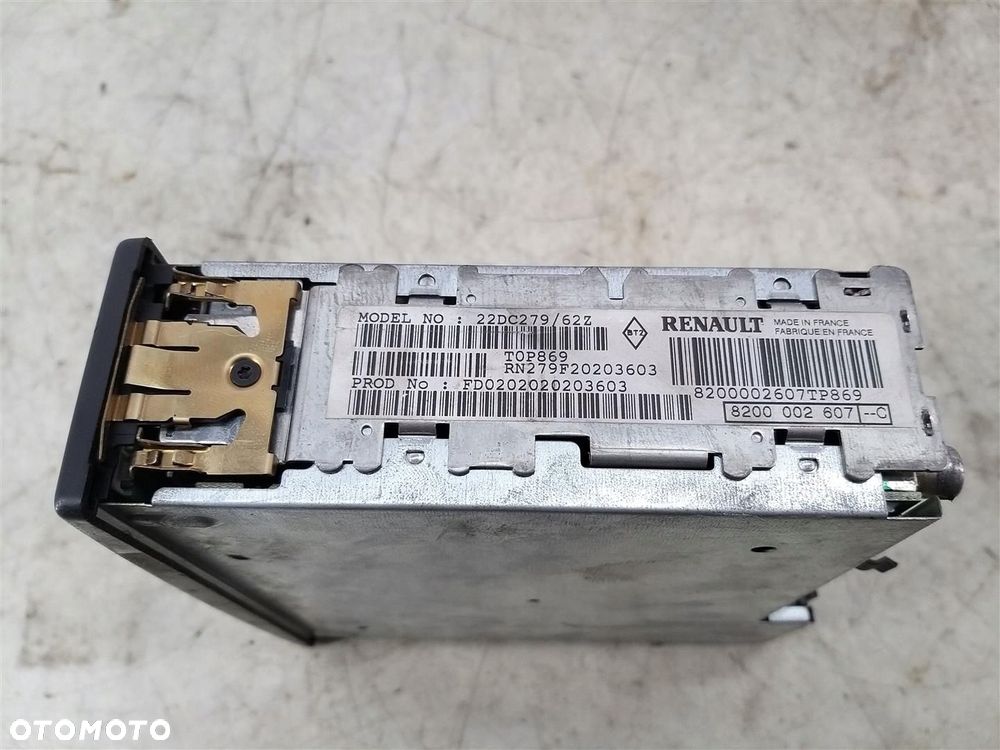 Radio Renault Laguna II 2001-2005 PRZED LIFT 22DC279ORYGINAŁ - 3