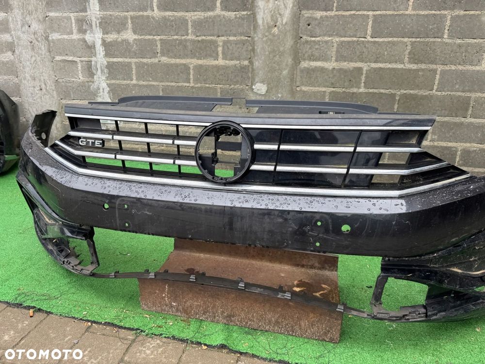 VW PASSAT B8 3G LIFT GTE 20- GRILL ZDERZAK PRZÓD ORG EU - 5