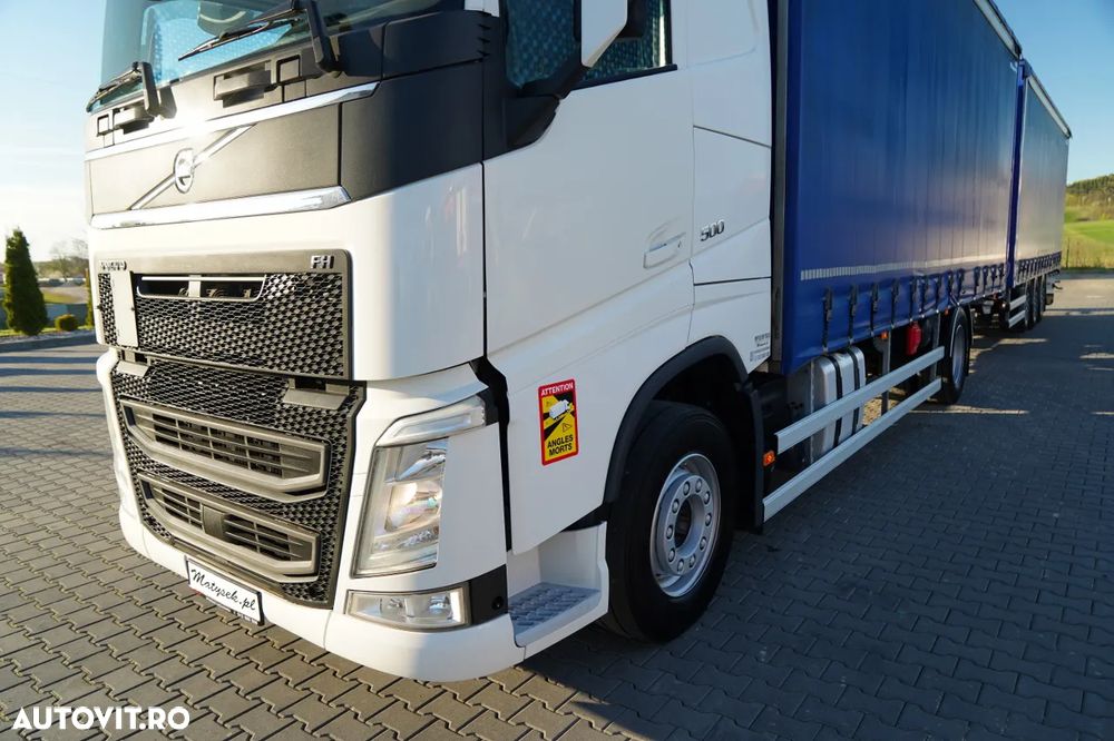 Volvo FH 500 / TANDEM 120 M3 / RIDICABIL / I-PARK COOL / + CAPOTĂ FRESH / PUNTE RIDICABILĂ / SAF / PODEA REZISTENTĂ - 8