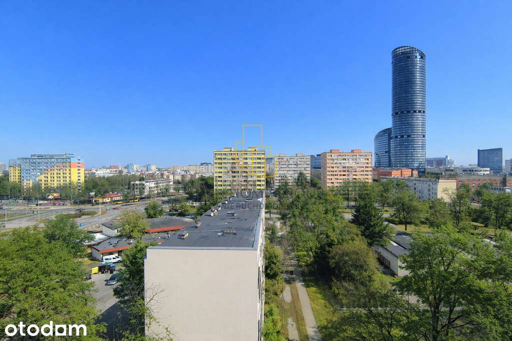 2 pok Sky Tower/Gajowicka/piwnica/balkon Loggia!