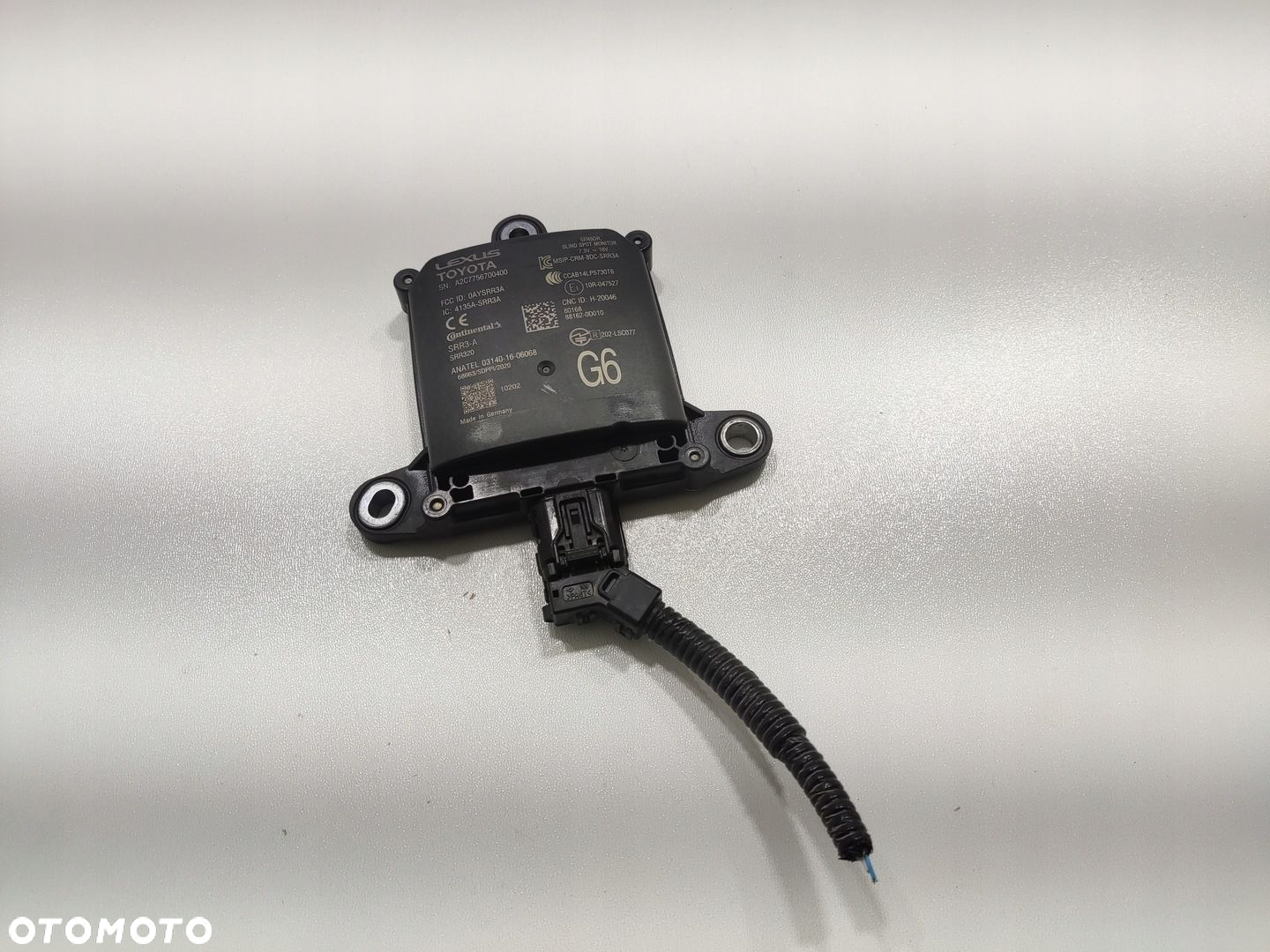RADAR CZUJNIK SENSOR MARTWEGO POLA TOYOTA YARIS CROSS 2020-2025 88162-0D010 - 2