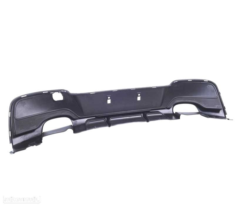 DIFUSOR TRASEIRO BMW F20 F21 11- 4 SAIDAS LOOK M PERFORMANCE - 2