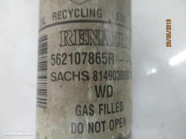 Amortecedor Suspensao Tras Dto  Dacia Dokker Combi (Ke_) - 3