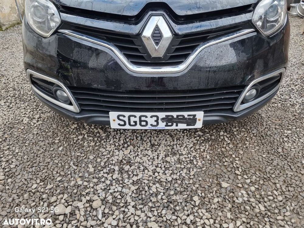 Bara fata Renault Captur 2013 - 2017 Negru (1407) Benzina model fara spalatoare far - 1