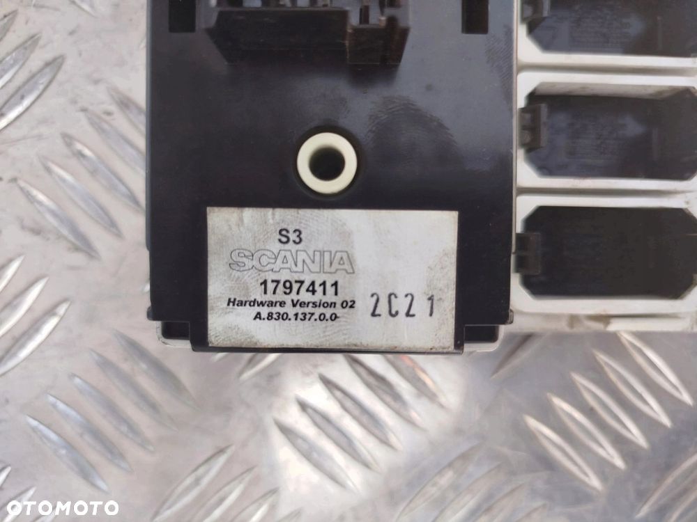PANEL OGRZEWANIA KLIMATYZACJI MANUAL SCANIA R - 4