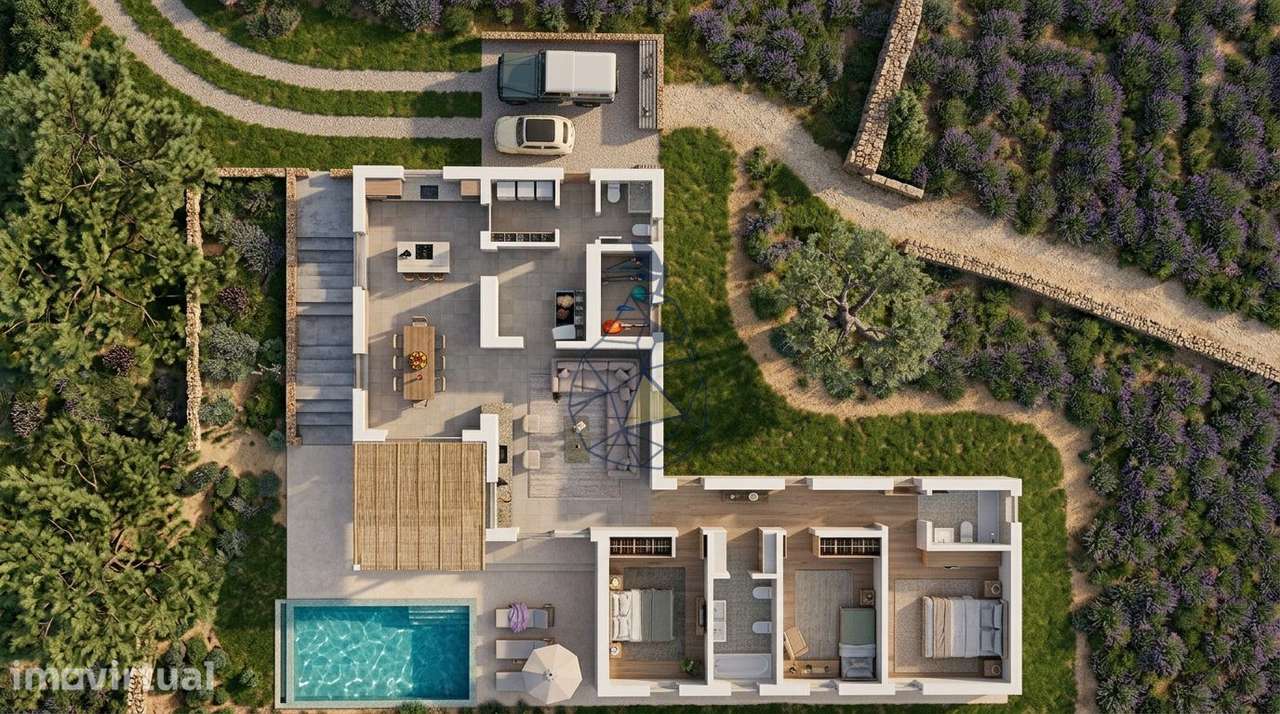 Terreno com Ruína e Projeto Aprovado | Bemparece, Lagoa - Grande imagem: 3/41