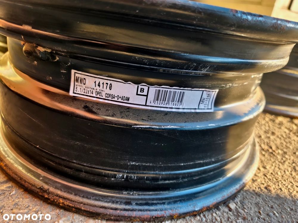 4x100 Felgi Stalowe Stal 14 Koła DAEWOO NUBIRA LANOS NEXIA KALOS CHEVROLET AVEO OPEL ASTRA G CORSA COMBO ADAM VECTRA Legnica ALU-RAD - 9