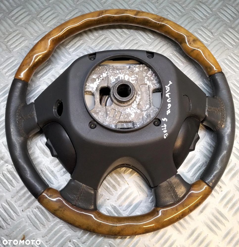 KIEROWNICA Z PODUSZKĄ AIRBAG MULTIFUNKCJA SKÓRA JAGUAR S-TYPE - 2