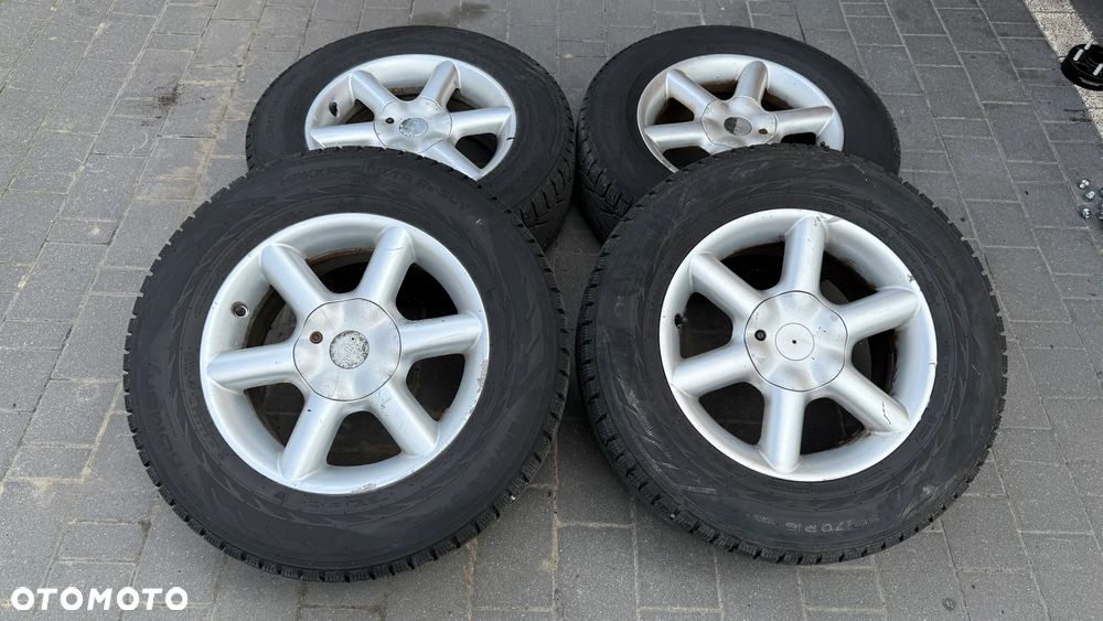 Koła terenowe r16 215/70 5x114.3 toyota rav4 nissan mitshubishi et42 felgi alufelgi - 1