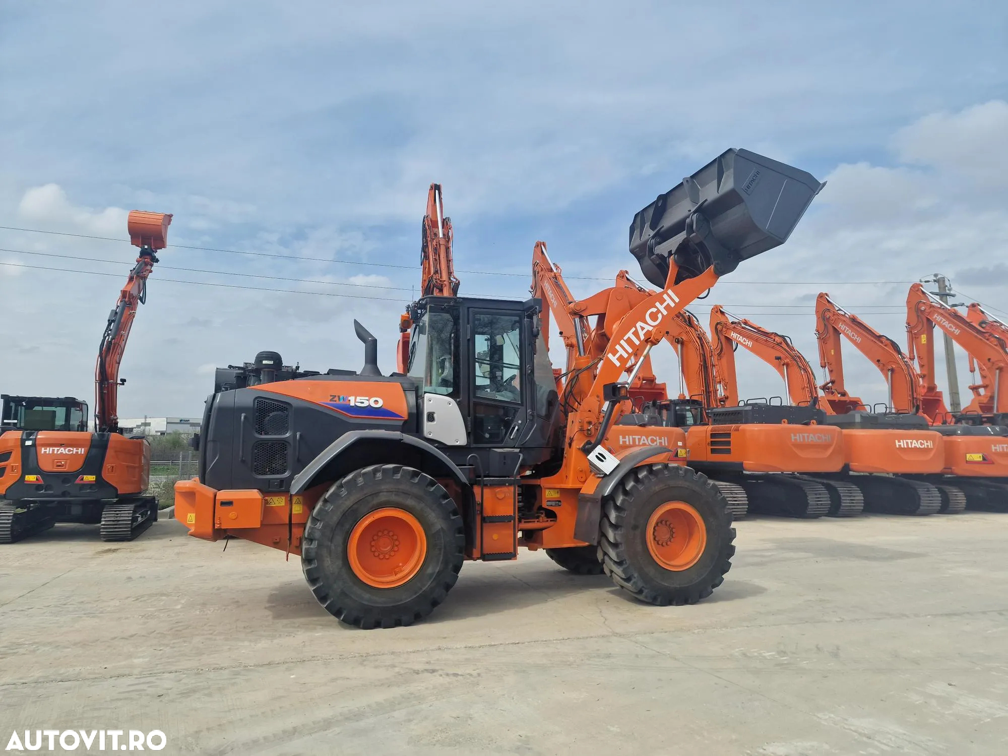 Hitachi ZW150-6, 1.090 ore, CUPA 2,5m, anv MICHELIN L5, Cupla rapida, Joystick, posibilitate leasing 4 ani, CA NOU, PROMOTIE 99.900 EUR+Tva - 23