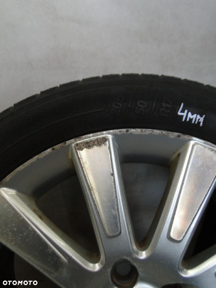 FORD FOCUS MK2 II MONDEO FELGA FELGI ALUMINIOWE OPONY 7x17 5X108 ET-50 205/50R17 - 12