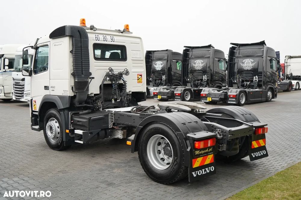 Volvo FM 460 / RETARDER / PTO / CABINĂ JOSĂ / I-SHIFT / EURO 6 - 8