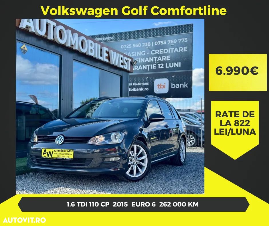 Volkswagen Golf 1.6 TDI 4Motion BlueMotion Technology Comfortline - 1