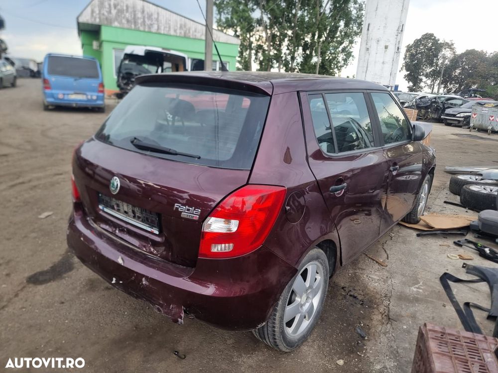 Macara stanga spate 5j4839402b Skoda Fabia 2 [facelift] [2010 - 2014] - 4