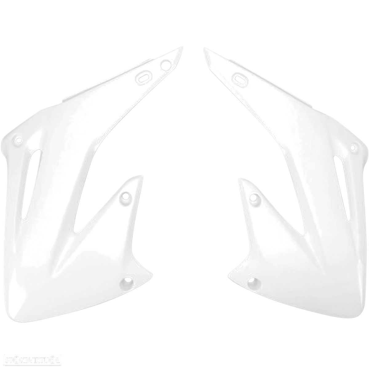 tampas laterais radiador ufo branca honda cr 125 / 250 - 1