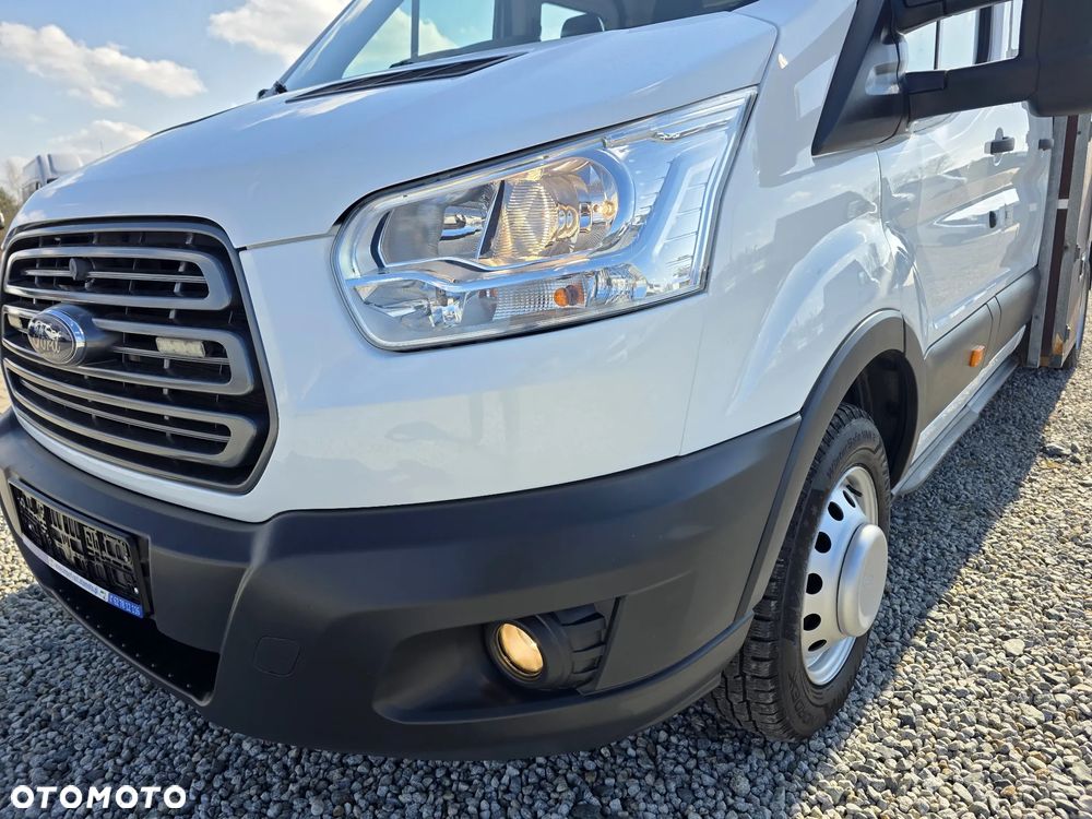 Ford TRANSIT 2,2 TDCI 155 KONNA DOKA BRYGADÓWKA 7 OSOBOWA 3,5M SKRZYNIA KLIMA 113T/KM PRZEBIEGU GWARANCJA BLIŻNIAKI DO 3,5T - 9