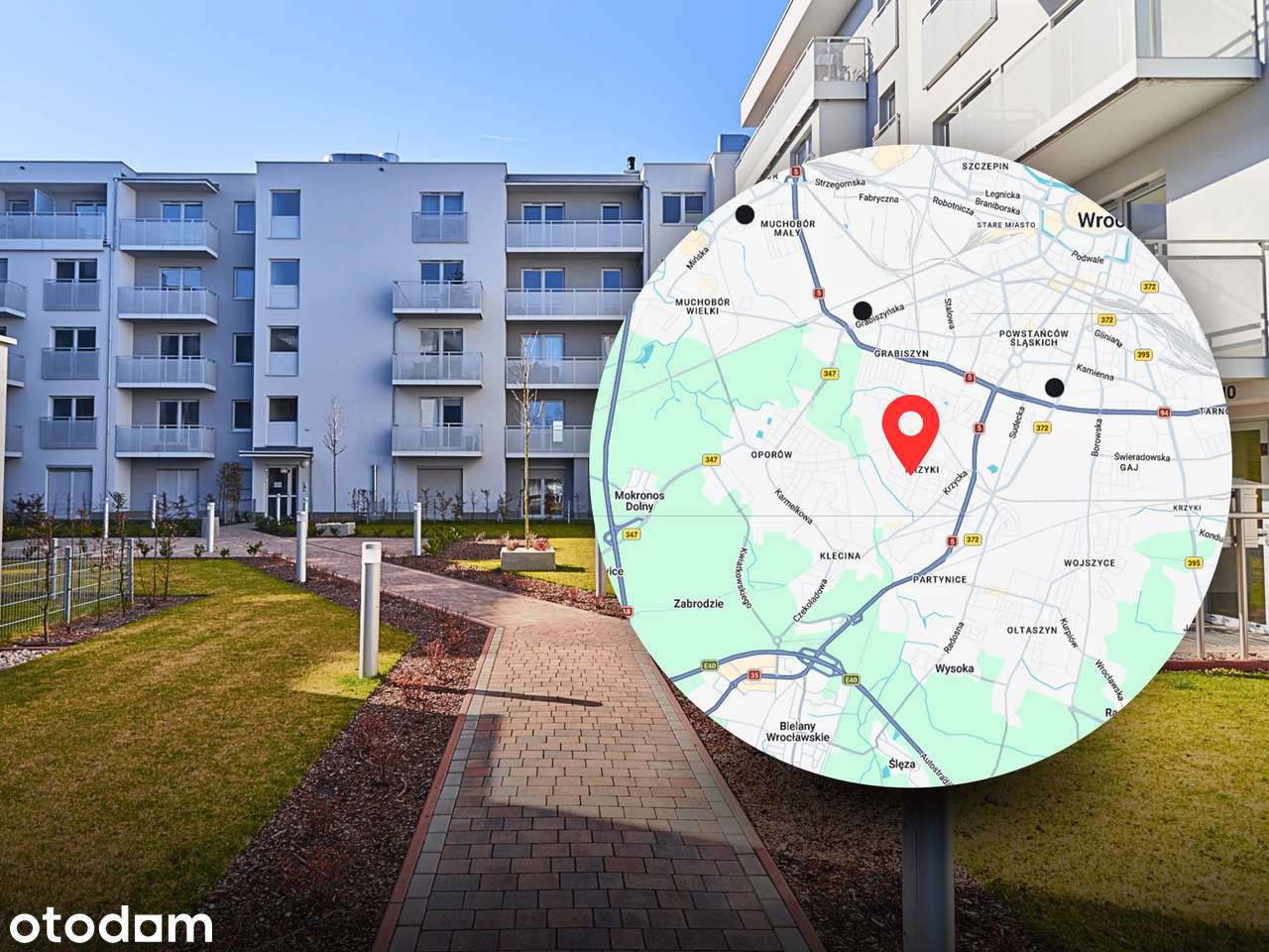 Mieszkanie, 57,58 m², Wrocław