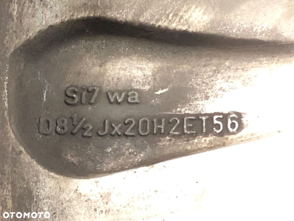 FELGI ALUMINIOWE KOMPLET 20 8.5J 5X112 ET56 ŚRODEK CENTR. 66.6  MERCEDES-BENZ KLASA M (W164) 2005 - - 7