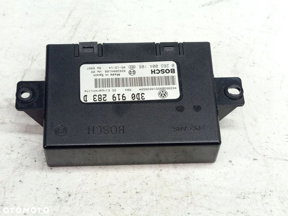 STEROWNIK MODUŁ PARKOWANIA PDC 3D0919283D VW PHAETON 3D - 4