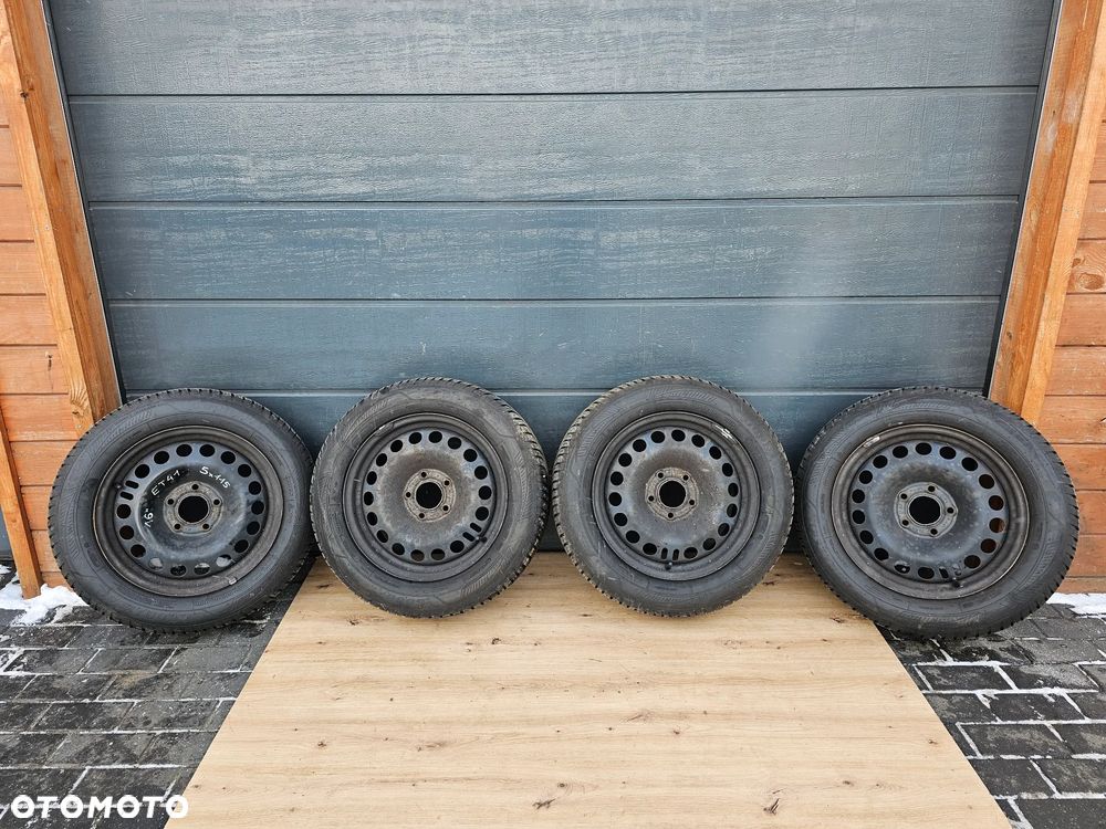 FELGI STALOWE OPONY ZIMOWE KOŁA OPEL ASTRA J K ZAFIRA C R 16 5x115 205/60/16 ! 2024 ROK ! - 1