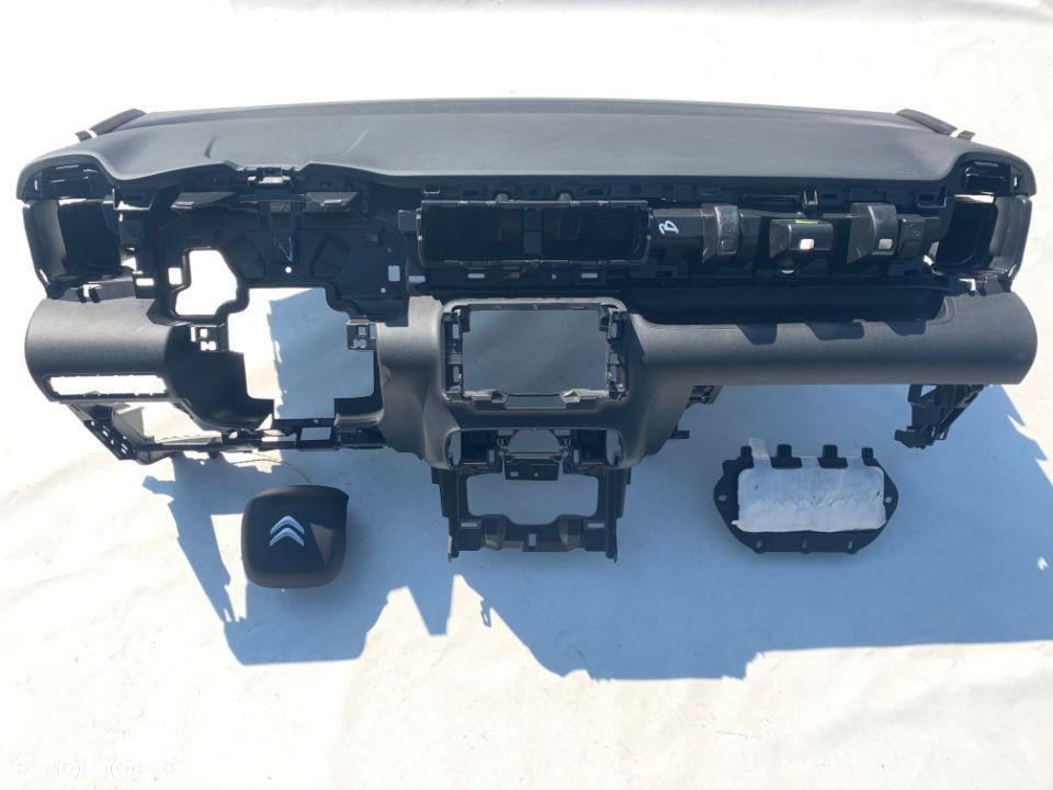 CITROEN C3 AIRCROSS DESKA KONSOLA KOKPIT PULPIT PÓŁKA PARAPET PODUSZKI AIRBAG PASY PAS DOPINACZE !!! - 4