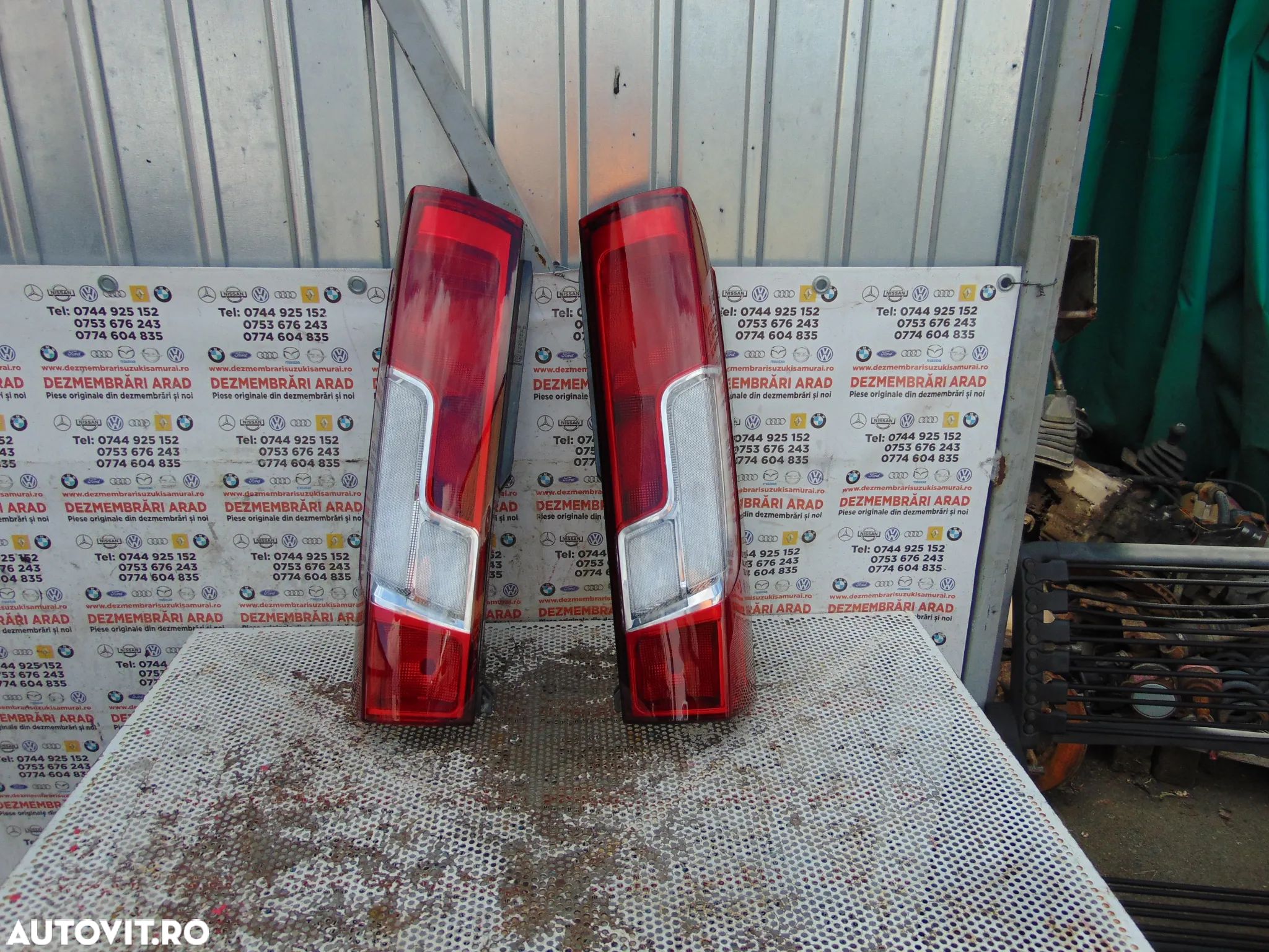 Stop Fiat Ducato dupa 2014 Peugeot Boxer Citroen Jumper stopuri stanga dreapta lampa spate tripla - 1