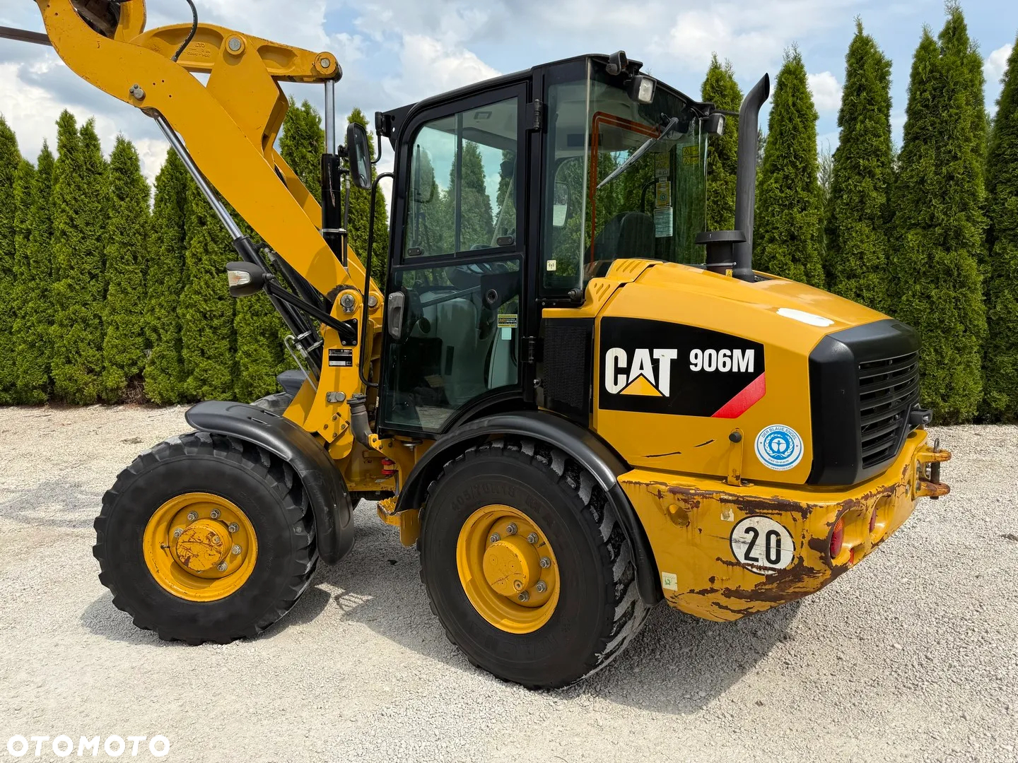 Caterpillar CAT 906M / PIĘKNA / ORYGINAŁ / ZADBANA / SPROWADZONA Z NIEMIEC / ORYGINAŁ / MAŁE GABARYTY / BEZ DPF I ADBLUE / CENA BRUTTO / 60 70 M 506 509 L30 L35 908 907 320 318 750 850 - 38