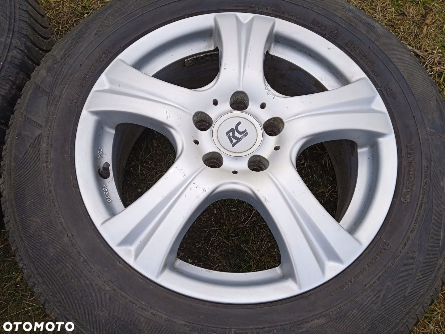 Felgi aluminiowe 17 5x112 5x112 Mercedes GLA V-klasa opony zimowe - 5