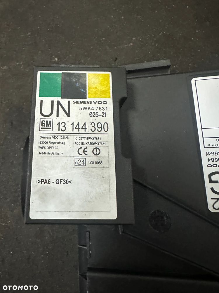 OPEL MERIVA A 1.7 ZESTAW STARTOWY 13236032 13144390 - 2