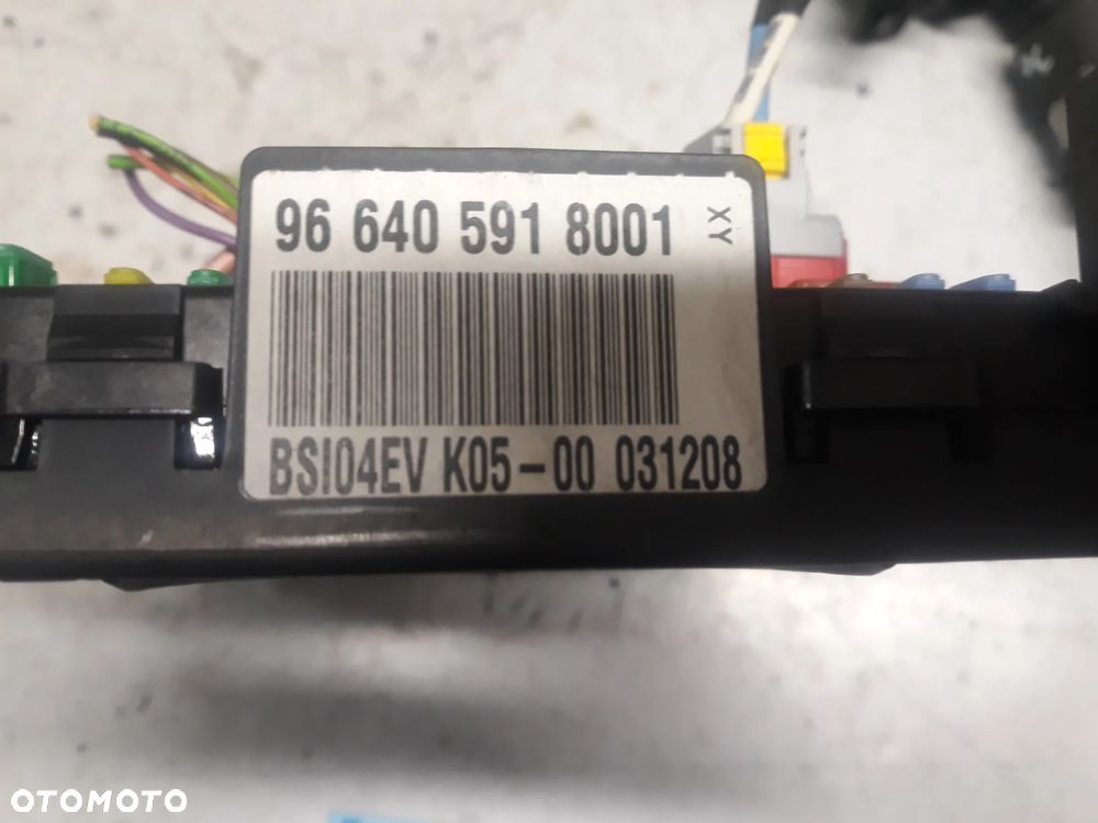 ZESTAW STARTOWY PEUGEOT 308 T7 1,6 16V  2009r STEROWNIK 0261201863  9666235880 - 5