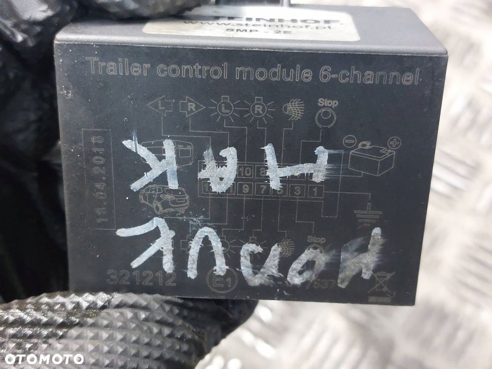 HAK HOLOWNICZY + TABLICZA + WIĄZKA + MODUŁ HAKA AUDI A4 B6 KOMBI - 4