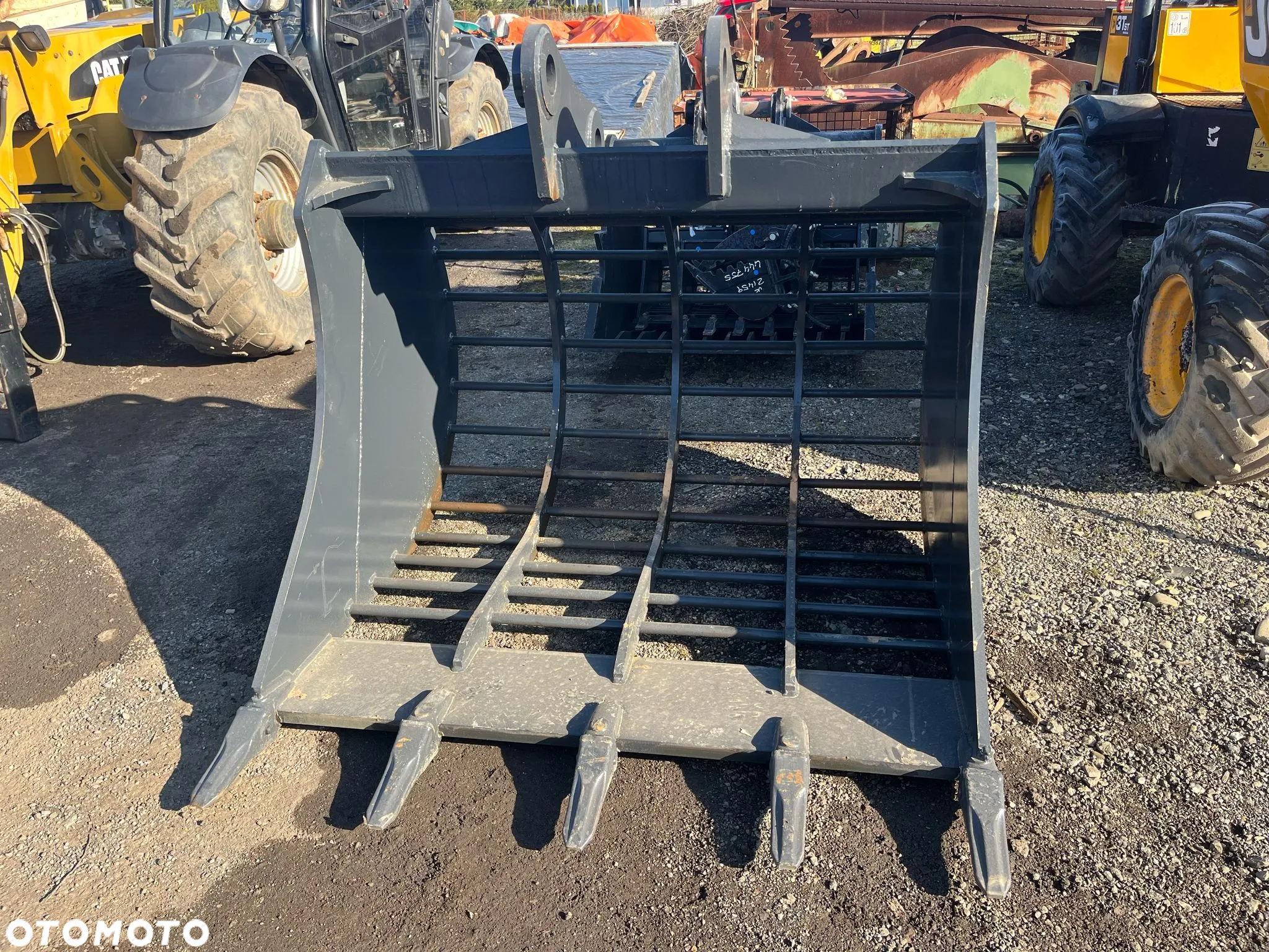 Łyżka ażurowa przesiewowa sortująca do koparki szerokość 150cm. NOWA. - 3