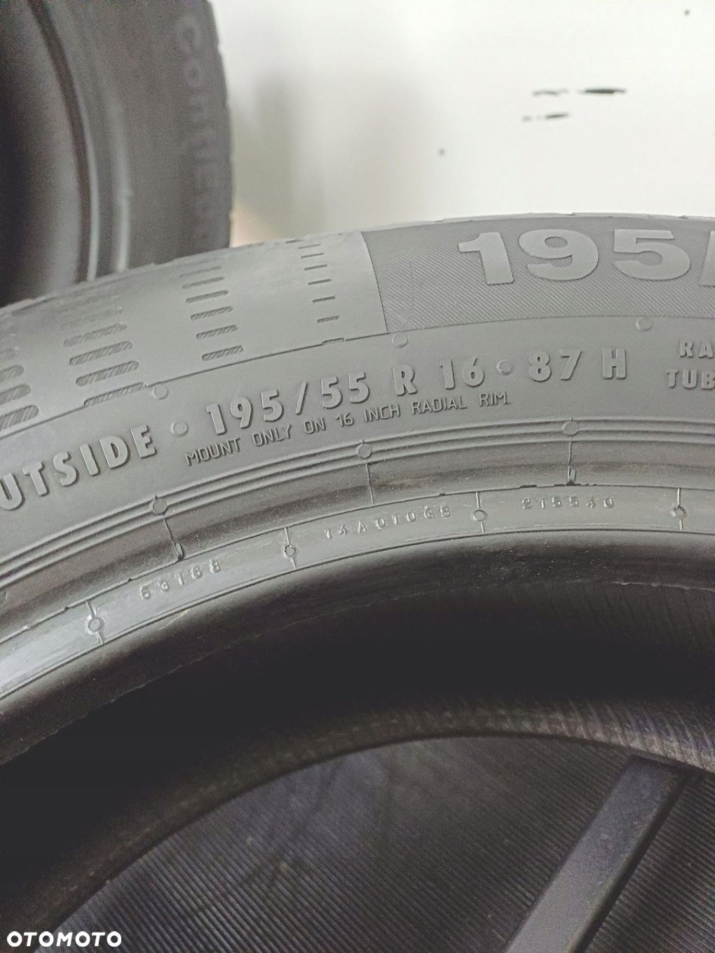 195/55R16 continental opony letnie 7mm 50176 - 8