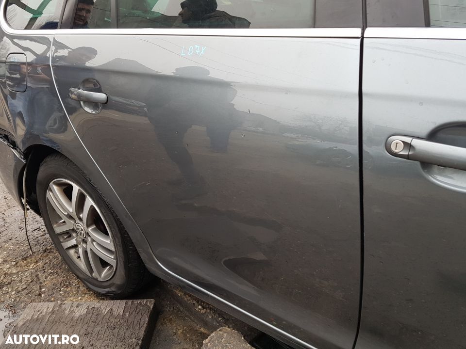 Usa / Portiera Dreapta Spate VW Golf 6 Break / Combi 2008 - 2013 Cod Culoare LD7X - 3