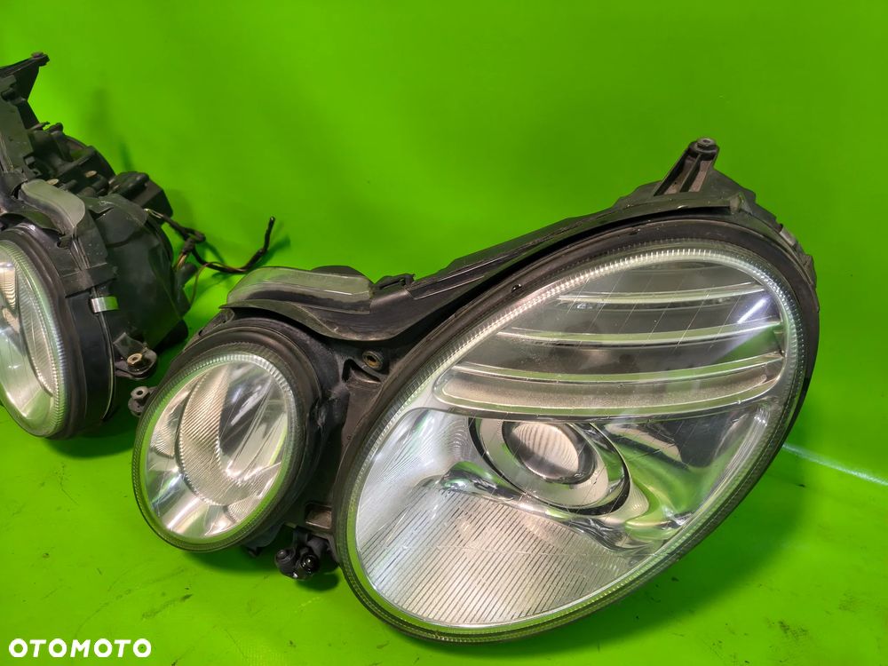 Lampy lampa w211 lift e klasa bixenon idealne kompletne - 3