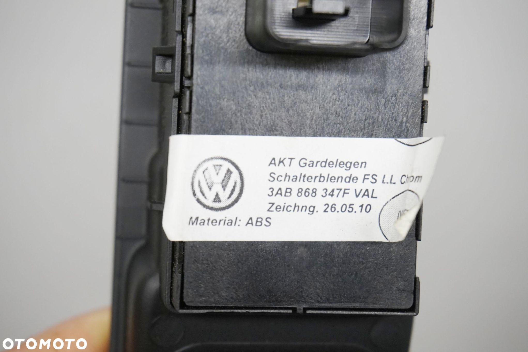 PANEL SZYB VW PASSAT B7 3AB857857A - 4
