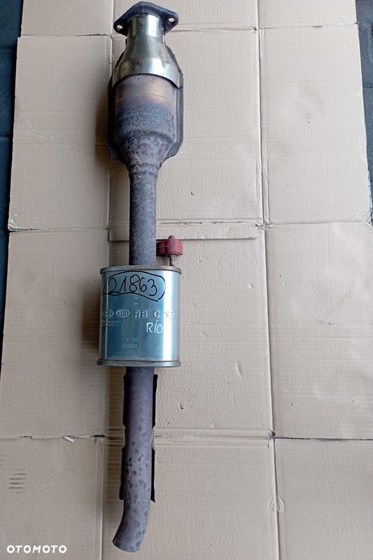 KIA RIO III 3 1.4 16V WYDECH TŁUMIK ŚRODKOWY RBC13 - 1