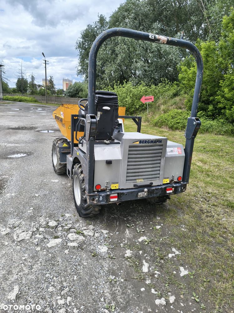 Bergmann 1200 R WOZIDŁO BUDOWLANE SUPER STAN 3 STRONNY WYWROT 3,5 TONY SILNIK KUBOTA THWAITES MACH AUSA D400 BARFORD TEREX TA WACKER NEUSON DW - 6