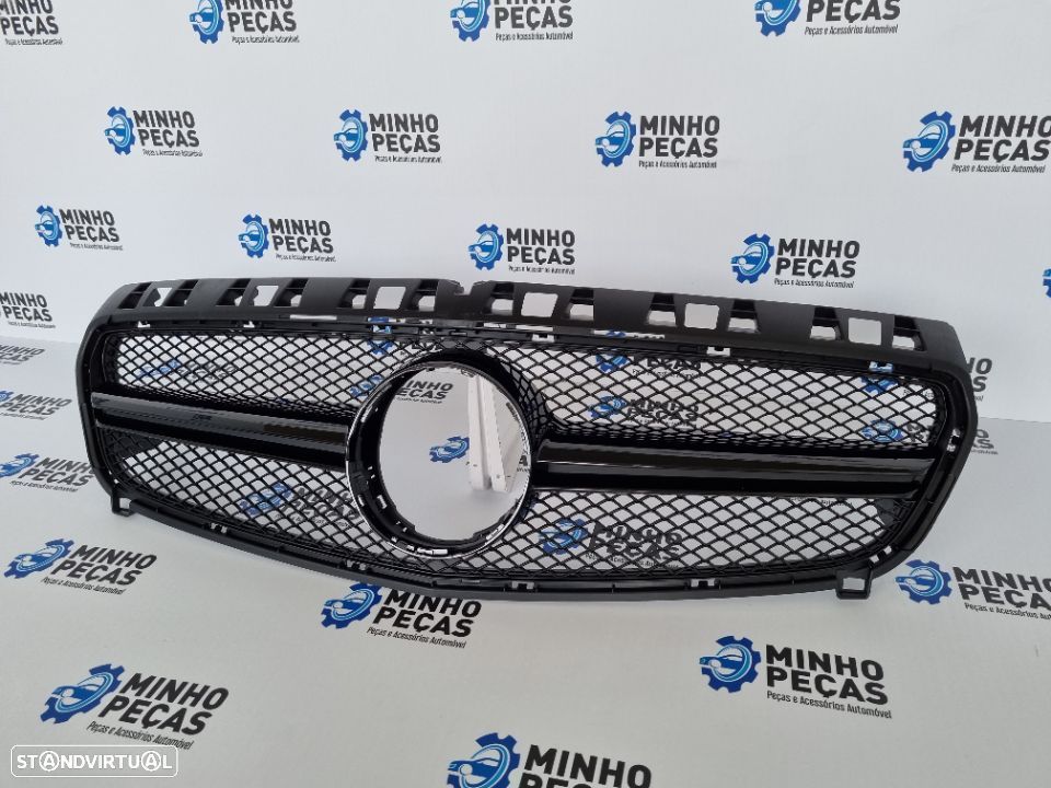 Grelha Frontal Mercedes Class A (W176) AMG Black - 4