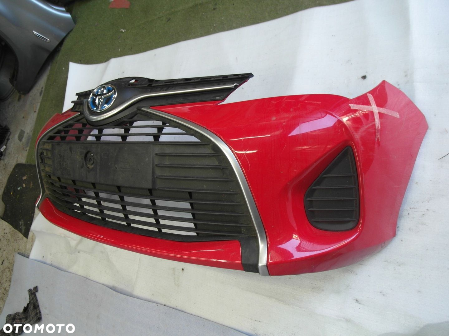 TOYOTA YARIS III LIFT Z GRILEM HYBRYDA ZDERZAK PRZEDNI PRZÓD NR70 - 3
